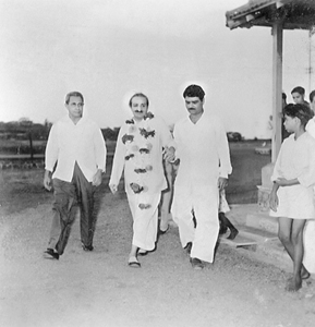 Meher Baba with Meherjee & Eruch
