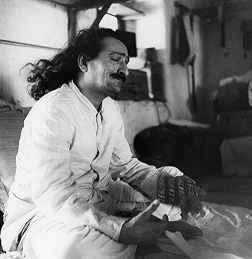 June 1937 - Gesturing Inside Old Bungalow